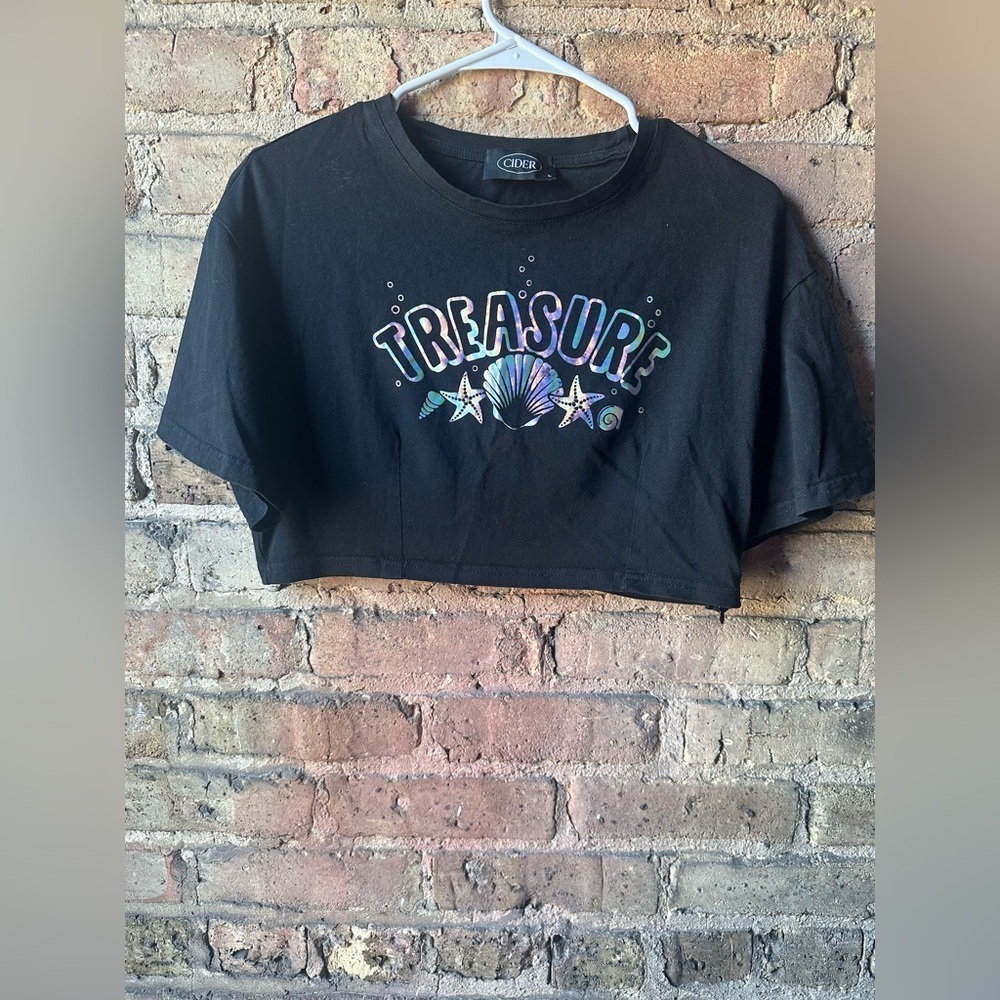 Cider Black Graphic Tee
